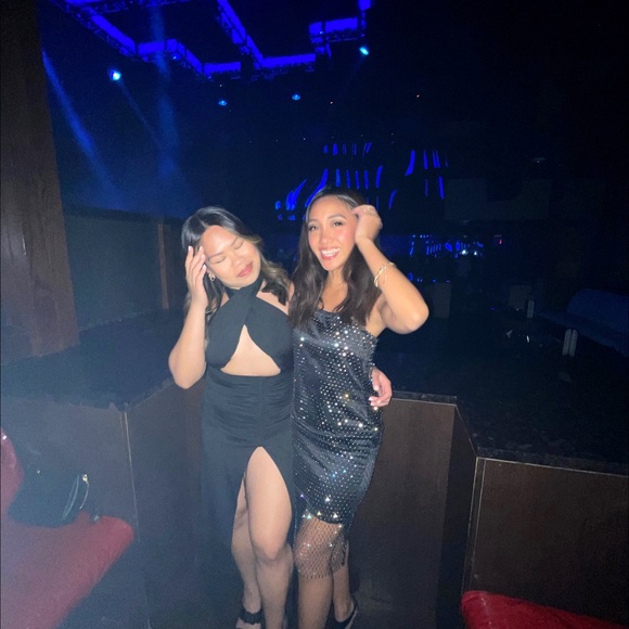 AKIRA Synthetic Crave Rhinestone Mini - Picture 5 of 6